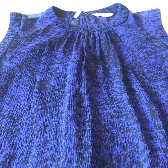 Rebecca Taylor sheer silk chiffon top - Picture 2 of 7